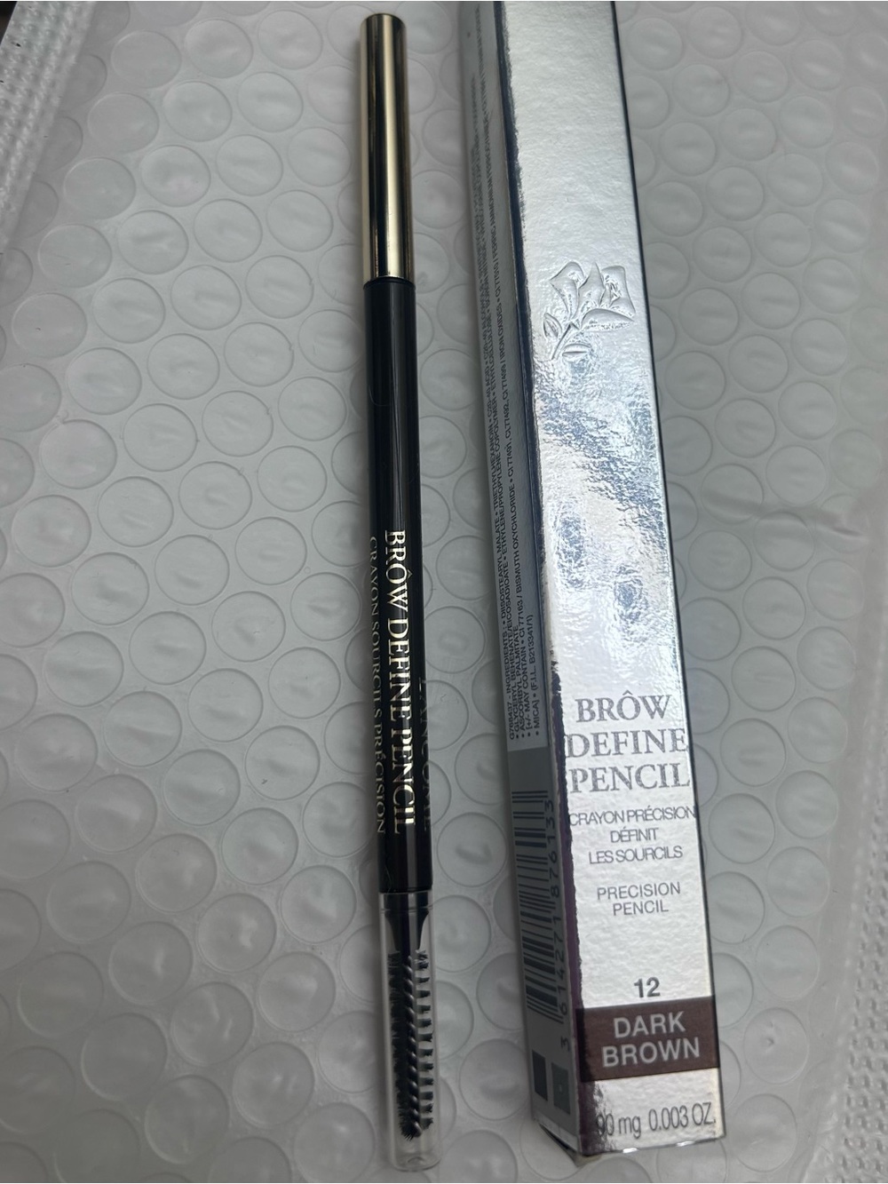 Lancome Brow Define Pencil - Dark Brown (12) Brand New!